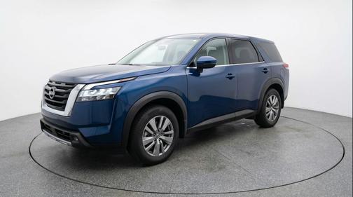 Deep Ocean Blue Pearl 2025 Nissan Pathfinder SV 4WD