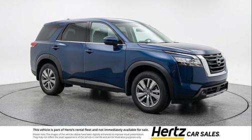 Deep Ocean Blue Pearl 2025 Nissan Pathfinder SV 4WD