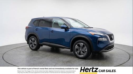 Deep Ocean Blue Pearl 2025 Nissan Rogue SV