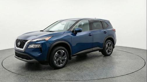 Deep Ocean Blue Pearl 2025 Nissan Rogue SV