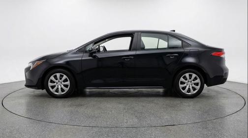 Midnight Black Metallic 2025 Toyota Corolla LE