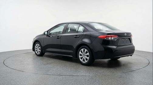 Midnight Black Metallic 2025 Toyota Corolla LE