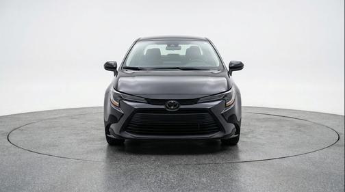 Midnight Black Metallic 2025 Toyota Corolla LE