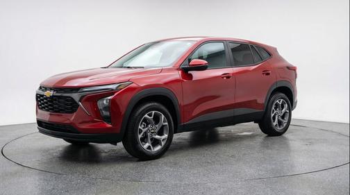 Crimson Metallic 2025 Chevrolet Trax LT