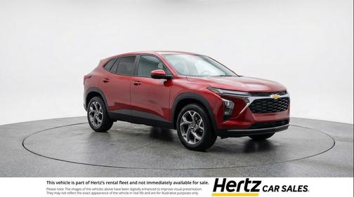 Crimson Metallic 2025 Chevrolet Trax LT