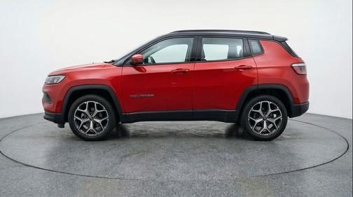 Red Hot Pearlcoat 2025 Jeep Compass Limited