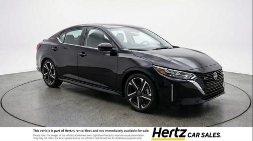 Super Black 2025 Nissan Sentra SV