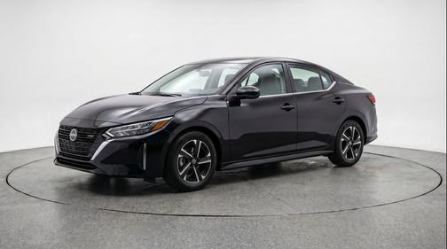 Super Black 2025 Nissan Sentra SV