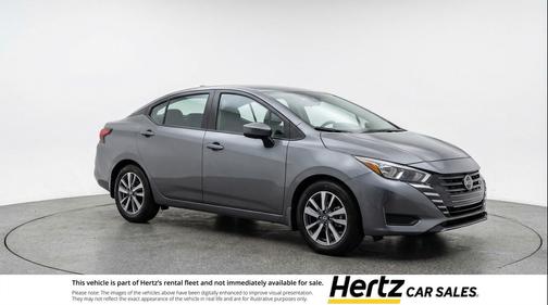 Gun Metallic 2025 Nissan Versa 1.6 SV