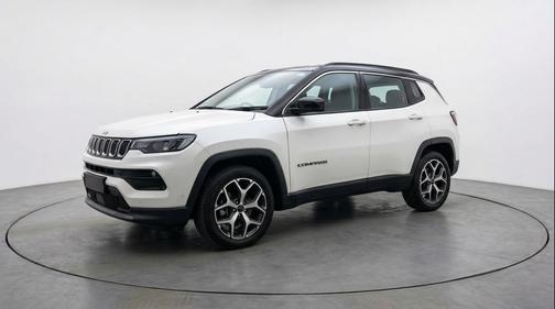 Bright White Clearcoat 2025 Jeep Compass Limited