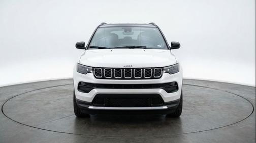 Bright White Clearcoat 2025 Jeep Compass Limited