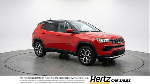 Red Hot Pearlcoat 2025 Jeep Compass Limited