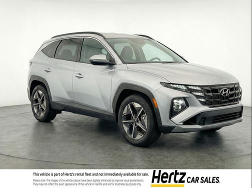 Shimmering Silver 2025 Hyundai TUCSON SEL