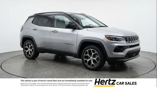 Silver Zynith Metallic Clearcoat 2025 Jeep Compass Limited