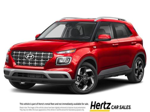 Ultimate Red 2025 Hyundai VENUE SEL