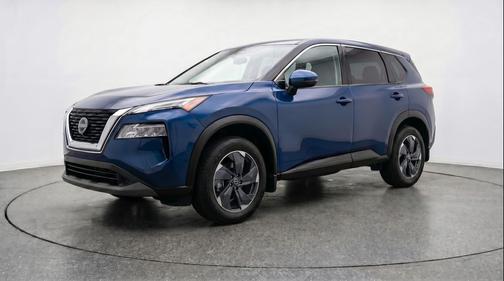 Deep Ocean Blue Pearl 2025 Nissan Rogue SV