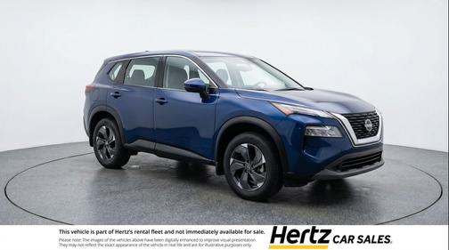 Deep Ocean Blue Pearl 2025 Nissan Rogue SV