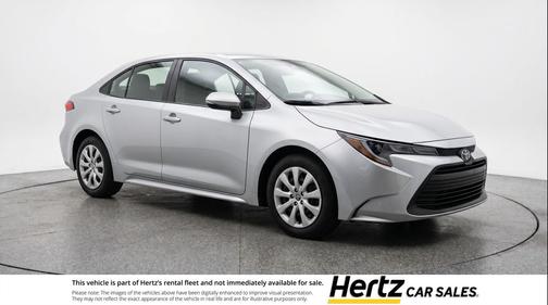 Classic Silver Metallic 2025 Toyota Corolla LE