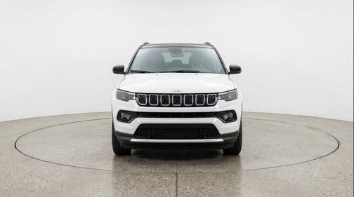 Bright White Clearcoat 2025 Jeep Compass Limited
