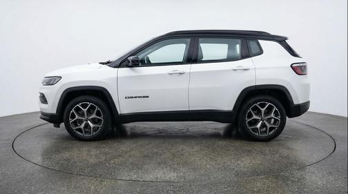 Bright White Clearcoat 2025 Jeep Compass Limited