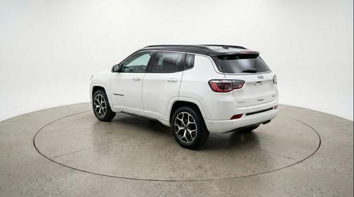 Bright White Clearcoat 2025 Jeep Compass Limited