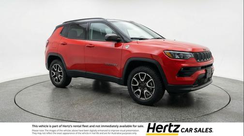 Red Hot Pearlcoat 2025 Jeep Compass Trailhawk