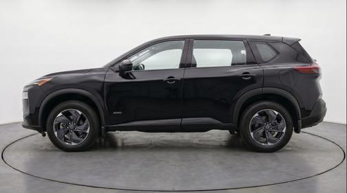 Super Black 2025 Nissan Rogue SV