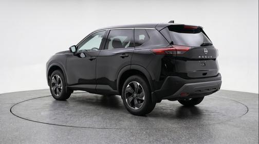 Super Black 2025 Nissan Rogue SV