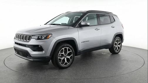Silver 2025 Jeep Compass Limited