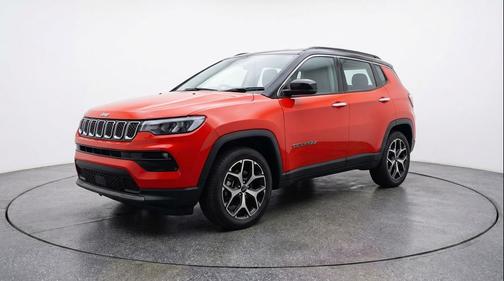 Red Hot Pearlcoat 2025 Jeep Compass Limited
