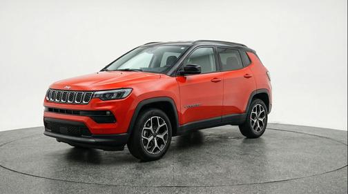 Red Hot Pearlcoat 2025 Jeep Compass Limited
