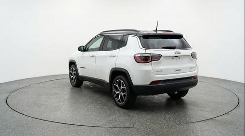 Bright White Clearcoat 2025 Jeep Compass Limited