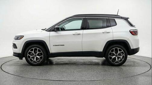 Bright White Clearcoat 2025 Jeep Compass Limited