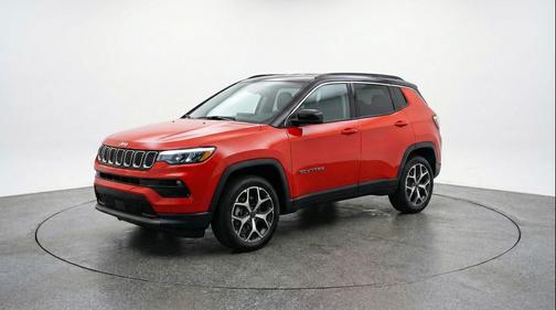Red Hot Pearlcoat 2025 Jeep Compass Limited