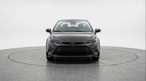 Midnight Black Metallic 2025 Toyota Corolla LE