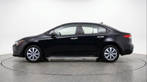 Midnight Black Metallic 2025 Toyota Corolla LE