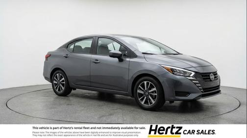 Gun Metallic 2025 Nissan Versa 1.6 SV