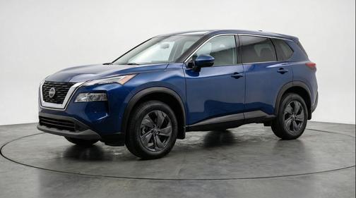 Deep Ocean Blue Pearl 2025 Nissan Rogue SV