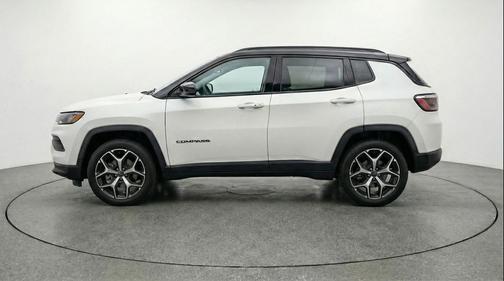 Bright White Clearcoat 2025 Jeep Compass Limited
