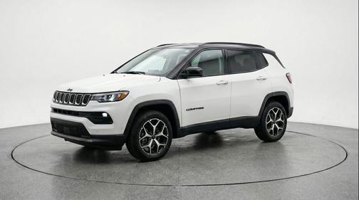 Bright White Clearcoat 2025 Jeep Compass Limited
