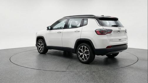 Bright White Clearcoat 2025 Jeep Compass Limited