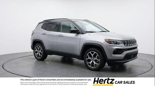 Silver Zynith Metallic Clearcoat 2025 Jeep Compass Limited