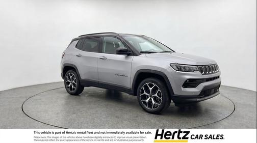 Silver Zynith Metallic Clearcoat 2025 Jeep Compass Limited