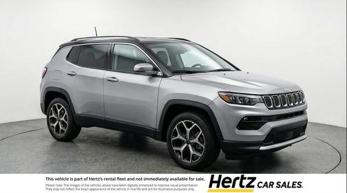 Silver Zynith Metallic Clearcoat 2025 Jeep Compass Limited