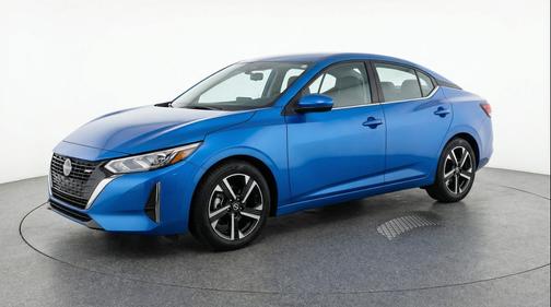 Electric Blue Metallic 2025 Nissan Sentra SV