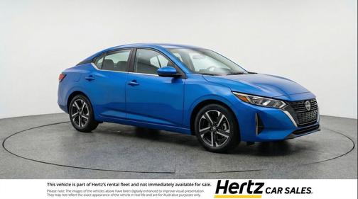 Electric Blue Metallic 2025 Nissan Sentra SV