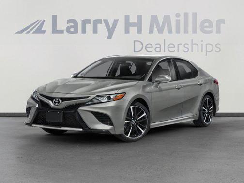 Super White 2019 Toyota Camry LE