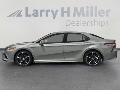Super White 2019 Toyota Camry LE