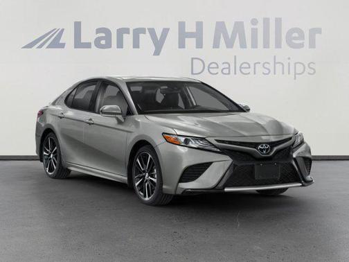 Super White 2019 Toyota Camry LE