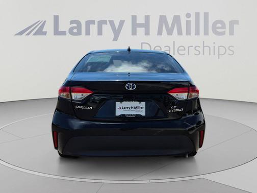 Midnight Black Metallic 2024 Toyota Corolla Hybrid LE